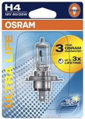 Osram žarnica 12V H4 60/55W Ultralife (blister)
