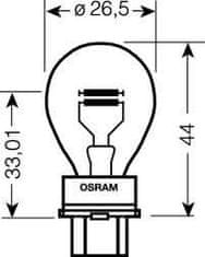 Osram žarnica 12V 27/7W W2.5X1 10 kos.