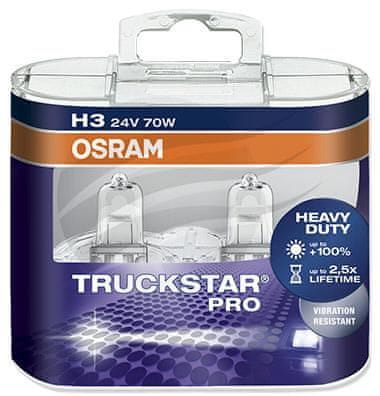 Osram set žarnic 24V H3 70W Truckstar Pro