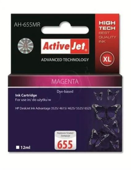 ActiveJet Magenta črnilo HP655