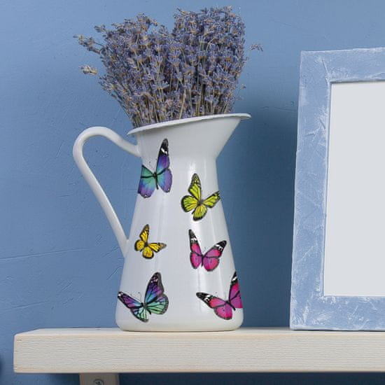 Crearreda dekorativna nalepka, pisani metulji