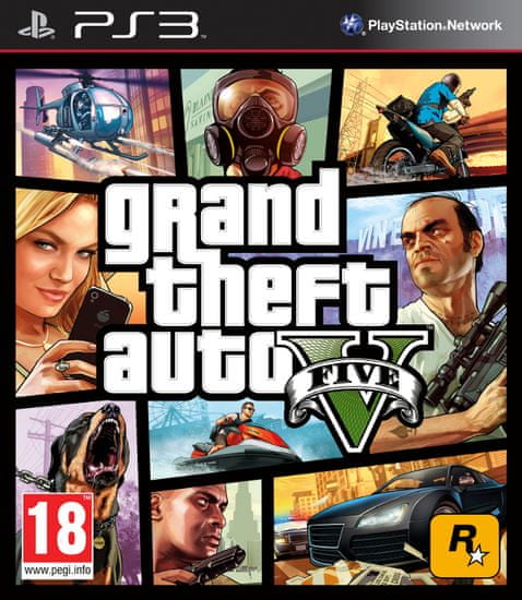 Take 2 igra Grand Theft Auto V (PS3)