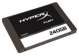 Kingston SSD trdi disk HyperX FURY 240GB 7mm (SHFS37A/240G)