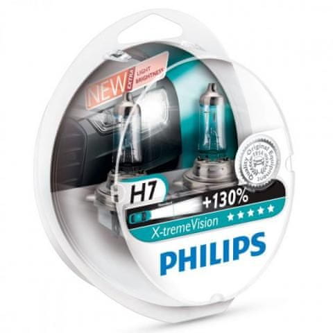 Philips par žarnic H7 X-treme Vision +130% - Odprta embalaža