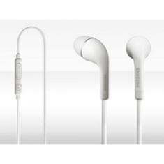 Samsung slušalke z gumbom za nastavitev glasnosti (HS330), bele