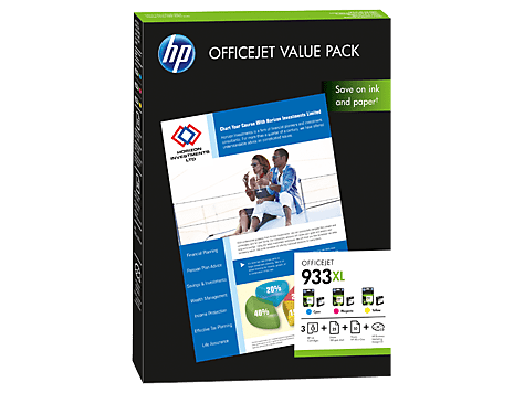 HP kartuša Officejet Value Pack 933 XL, modra, rdeča, rumena (CR711AE)