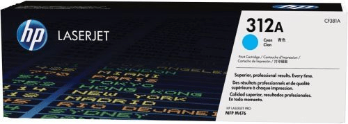 HP toner LaserJet 312A, 2700 strani, cyan