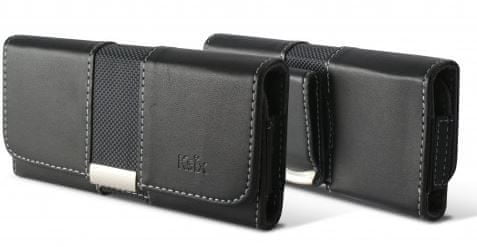Ksix ležeča torbica za na pas velikost XXL (Samsung Galaxy Note 4), črna