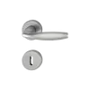 aluminijasta kljuka za notranja vrata New York F9 za sobni ključ