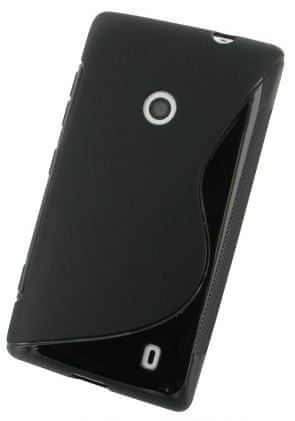 S silikonski ovitek Nokia LUMIA 530, črn