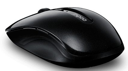 Rapoo brezžična miška 7200P, črna