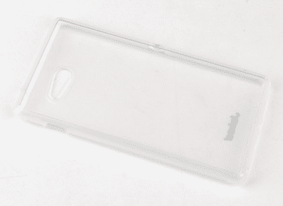 Jekod silikonski ovitek za GSM Sony Xperia M2, prozoren (D2303 TPU/T) + zaščitna folija