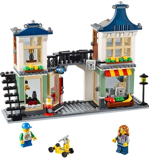 LEGO Creator 31036 Trgovina z igračami in živili