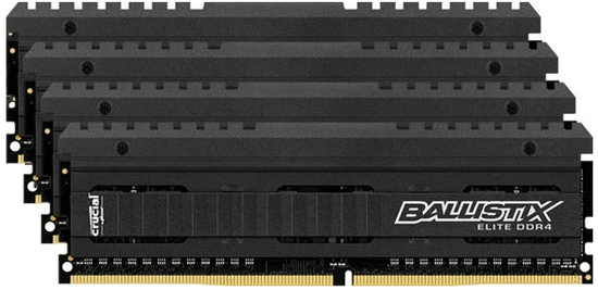 Crucial pomnilnik (RAM) Ballistix Elite 32GB (4x8GB) DDR4 2666 CL16 1.2V DIMM