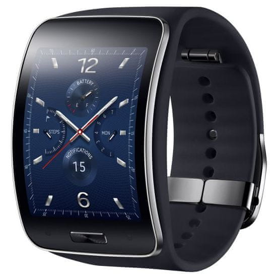 Samsung pametna ura GEAR S (R750), črna