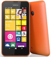 Nokia GSM Lumia 530, oranžna