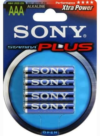 Sony baterija AM4-B4D LR03, tip AAA, 4/1