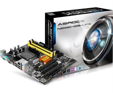 ASRock osnovna plošča N68C-GS4 FX, DDR2/3, SATA2, AM3/+ AM2/+ mATX