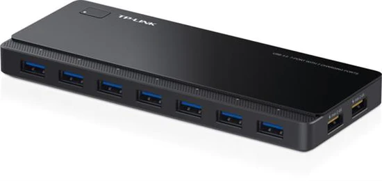 TP-Link 7 portni USB 3.0 hub z 2 polnilnima enotama 5V/2.4A (UH720)