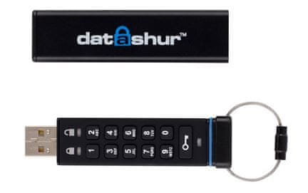 iStorage datAshur USB ključ, 8GB