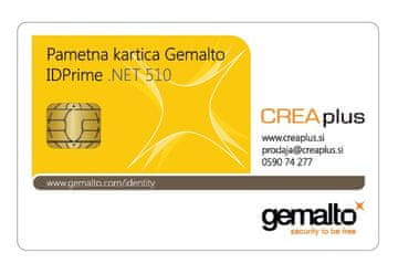 Gemalto pametna kartica .NET