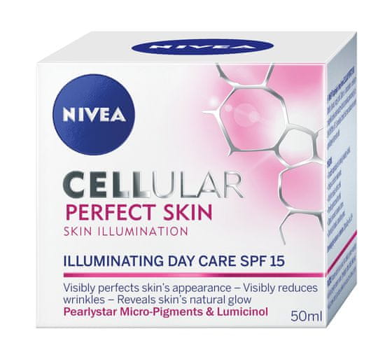 Nivea posvetlitvena dnevna krema Cellular Perfect Skin, 50 ml