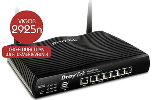 DrayTek usmerjevalnik Vigor 2925n Wi-Fi