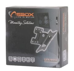 S-box stenski nosilec za LCD monitor (LCD-900B), črn - Odprta embalaža