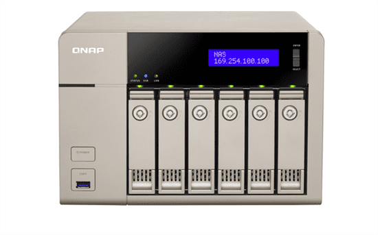 Qnap NAS strežnik za 6 diskov (TVS-663)