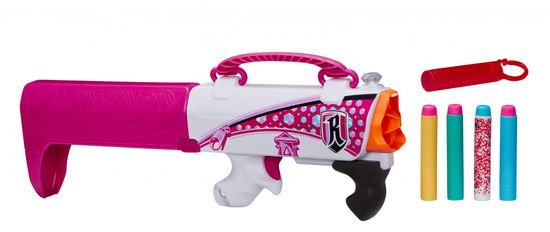 Nerf Rebelle zložljiva puška Secret Shot, roza