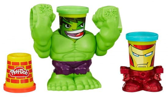 Play-Doh lonček - Hulk