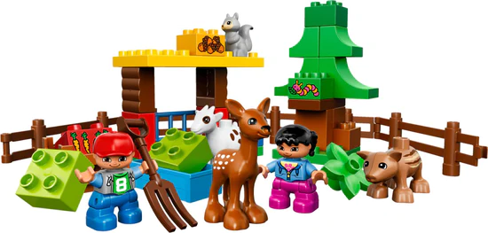 LEGO Duplo 10582 Gozd - živali