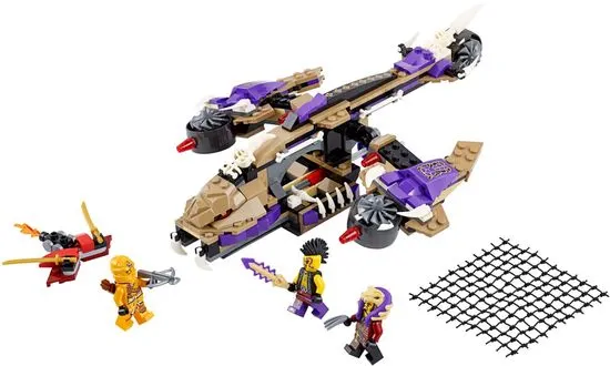 LEGO Ninjago 70746 Condraijski napad s helikopterjem