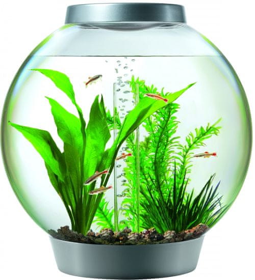 Biorb akvarij Baby Moonlight, srebrn, 15 l
