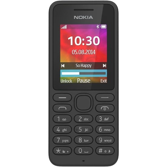 Nokia GSM telefon 130, črn