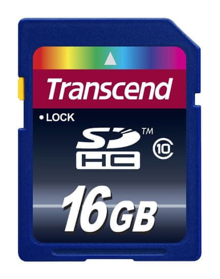 Transcend pomnilniška kartica SDHC 16GB C10