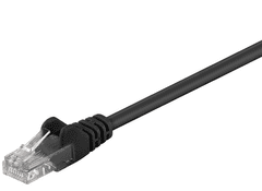 Goobay UTP mrežni kabel CAT 5e črn, 3 m
