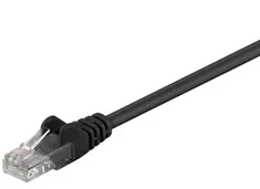 Goobay UTP mrežni kabel CAT5 črn, 5 m