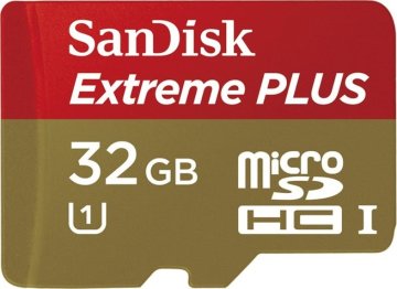 SanDisk microSDHC kartica Extreme Plus SDSDQX-032G-U46A, 32 GB
