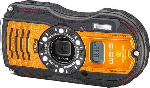 Ricoh digitalni fotoaparat WG-5 GPS, podvodni