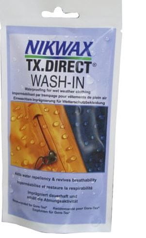 Nikwax impregnacija TX Direct Wash In, 100 ml