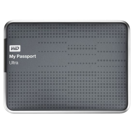 Western Digital 2,5" zunanji trdi disk My Passport Ultra 1TB, USB 3.0, siv-titanium (WDBZFP0010BTT-EESN)