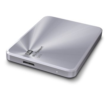 Western Digital zunanji trdi disk My Passport Ultra Metal 1TB USB 3.0 2,5", srebrn (WDBTYH0010BSL)
