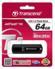 Transcend USB ključ JetFlash 700, 64 GB (TS64GJF700)