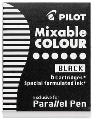Pilot vložki za Parallel Pen, črni, 6 kosov