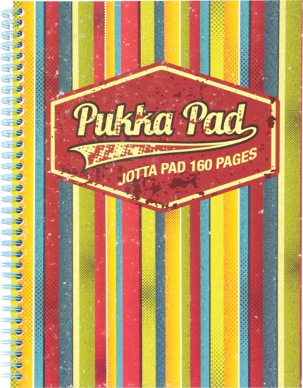 Pukka Pad zvezek špirala Americano, A4 črte, 100-listni