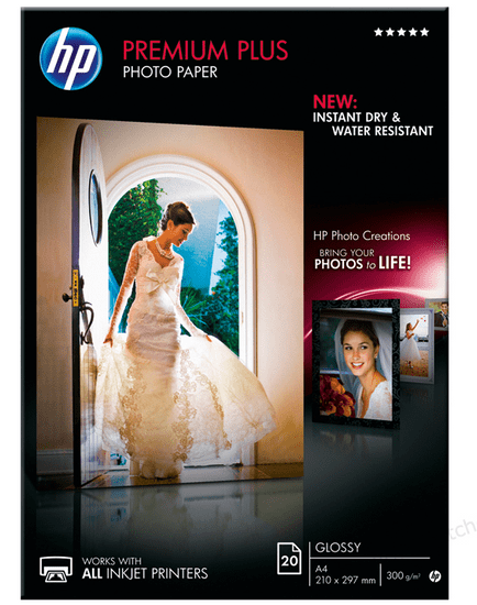 HP foto papir Premium Plus Glossy A4 (CR672A)
