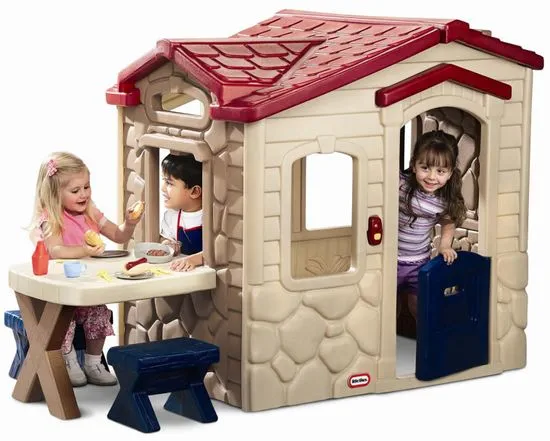 Little Tikes počitniška hiša z mizo za piknik