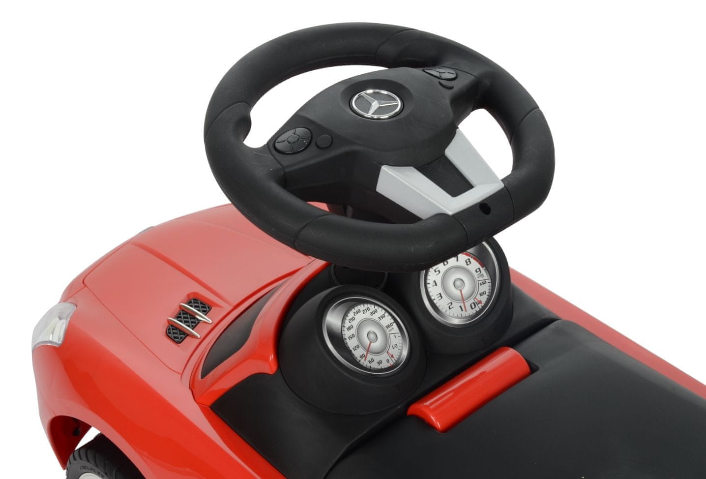 Buddy Toys Mercedes-Benz SLS poganjalček, bel (BPC 5110