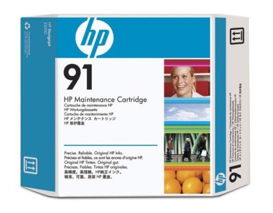 HP kartuša 91 (C9518A), Maintenance